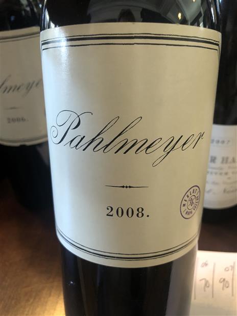 2006 Pahlmeyer Merlot - CellarTracker