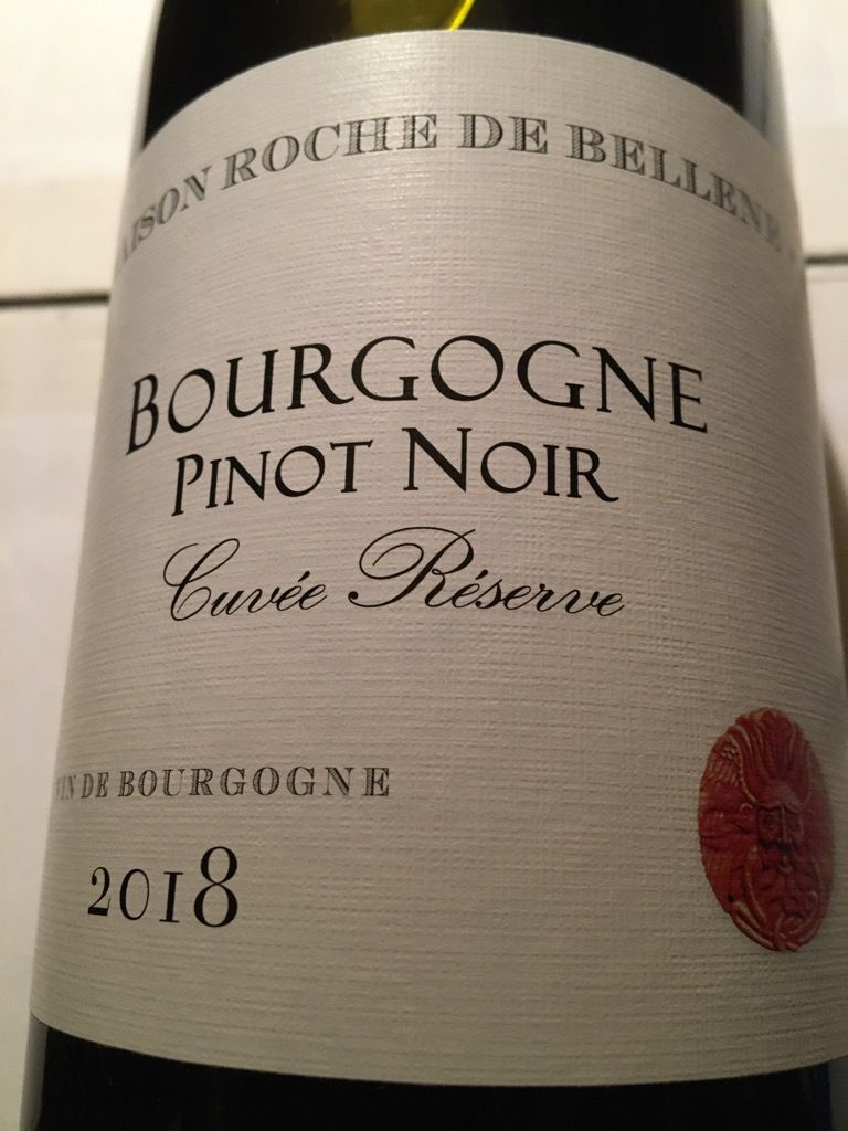 2018 Maison Roche de Bellene Pinot Noir Bourgogne Cuvée Réserve, France