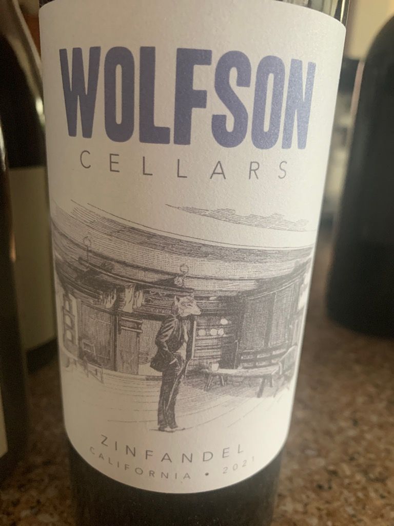 2021 Wolfson Cellars Zinfandel, USA, California - CellarTracker