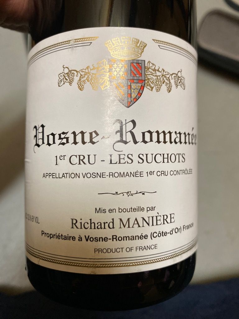 2014 Vosne-Romanée Les Chalands 2014 Frédéric Cossard Vosne-Romanée Les Champs Perdrix