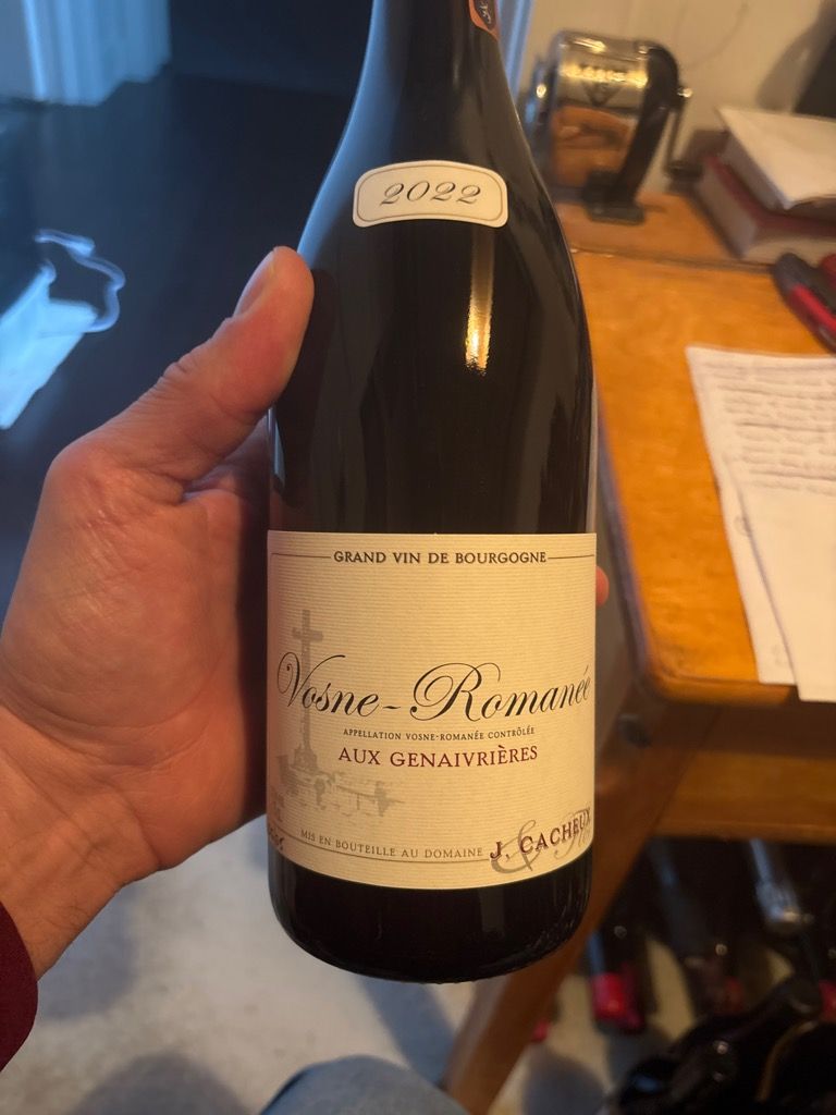 2022 Jacques Cacheux & Fils Vosne-Romanée Les Genaivrières