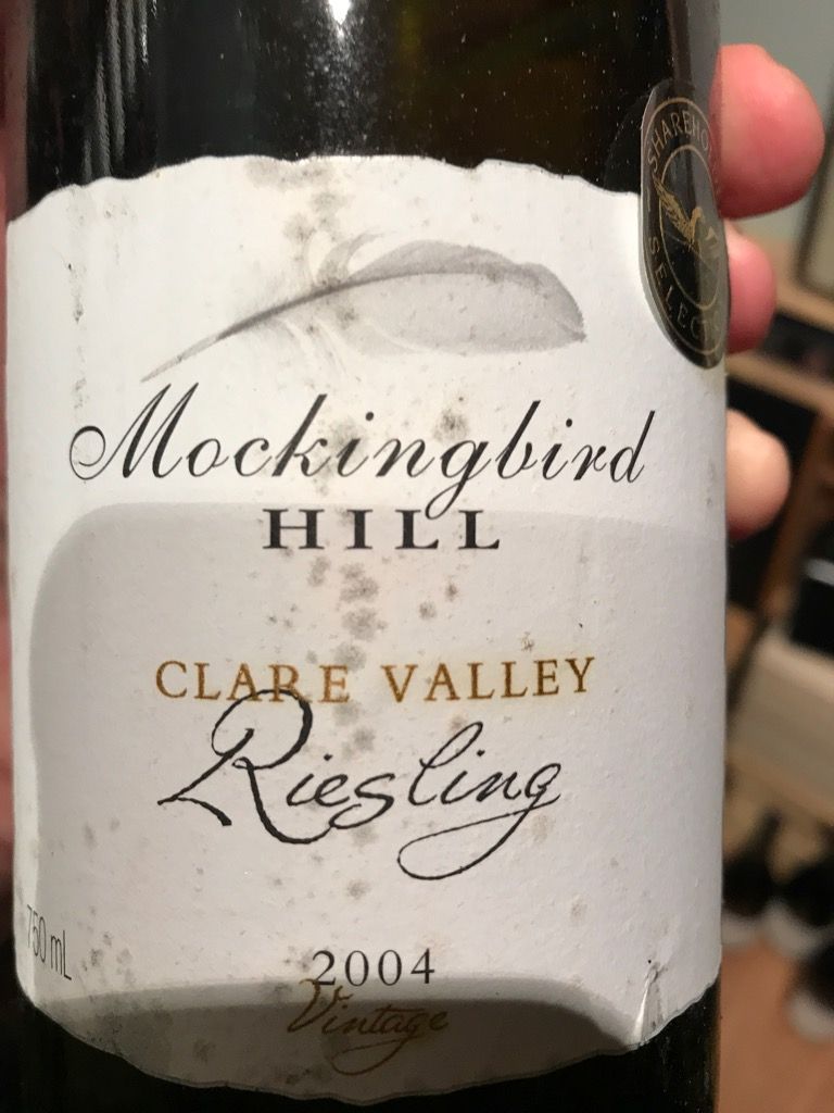 2004 Mockingbird Hill Winery Riesling, Australia, South Australia