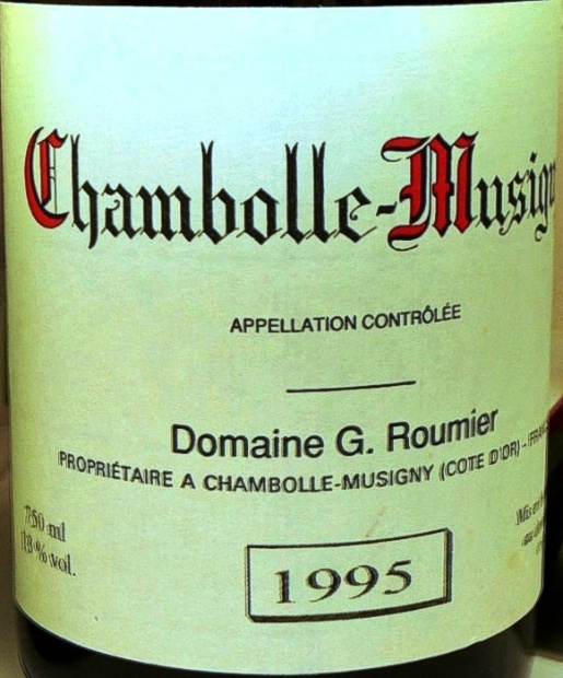 1993 Domaine G. Roumier / Christophe Roumier Chambolle