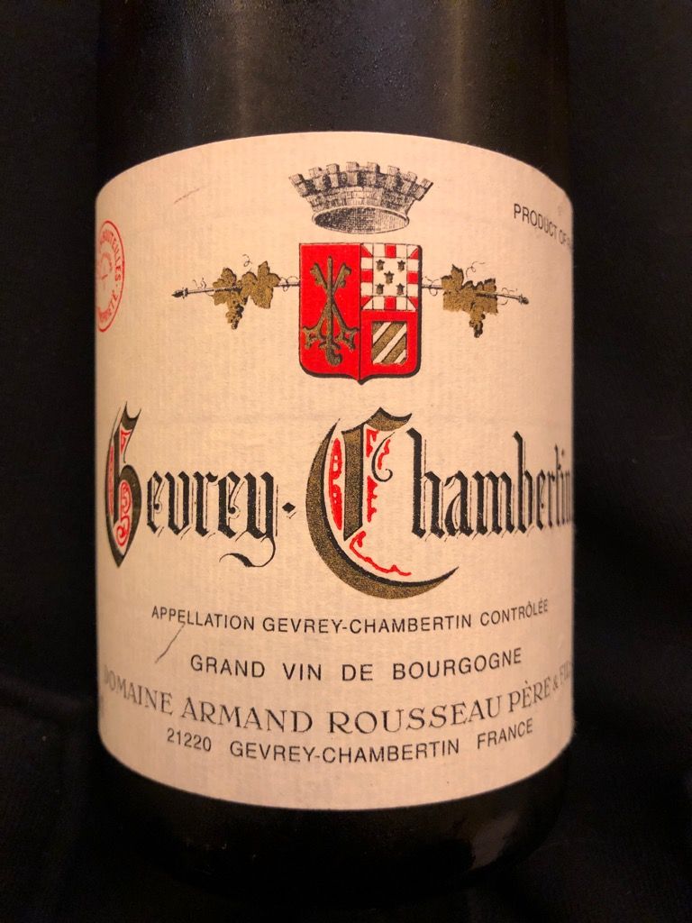 ワイン 1994 Gevrey-Chambertin 750ml 1994 Domaine Armand Rousseau Père et Fils Gevrey-Chambertin