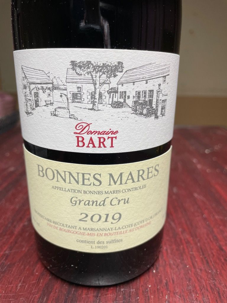 2019 Domaine Bart Bonnes Mares - CellarTracker