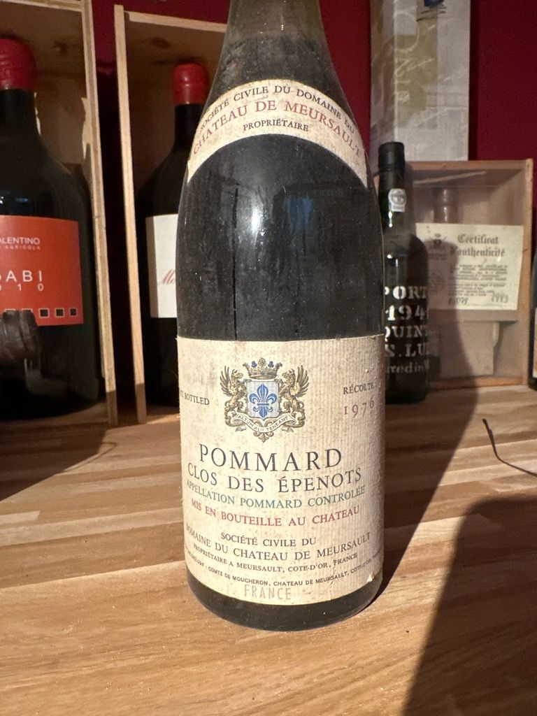 1978 Domaine du Château de Meursault Pommard 1er Cru Clos des