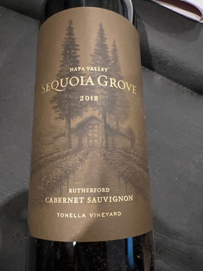2018 Sequoia Grove Sauvignon Tonella Vineyard, USA, California