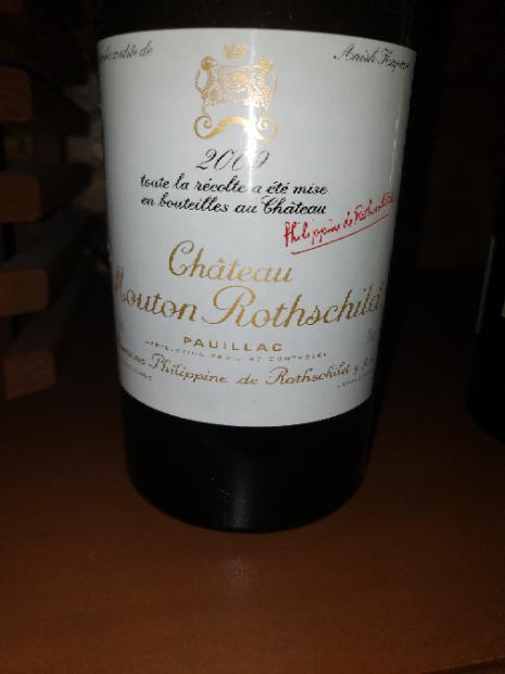 2009 Château Mouton Rothschild - CellarTracker