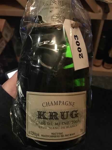 Krug 2003 Champagne / Brut