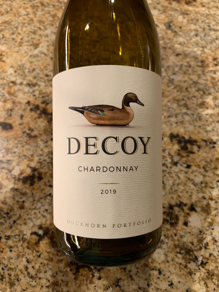 2019 Decoy Chardonnay, USA, California, Sonoma County CellarTracker