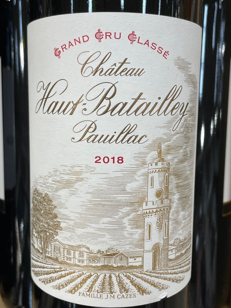 1982年 Ch.Haut Batailley他4本セット 1982年 Ch.Haut Batailley他4