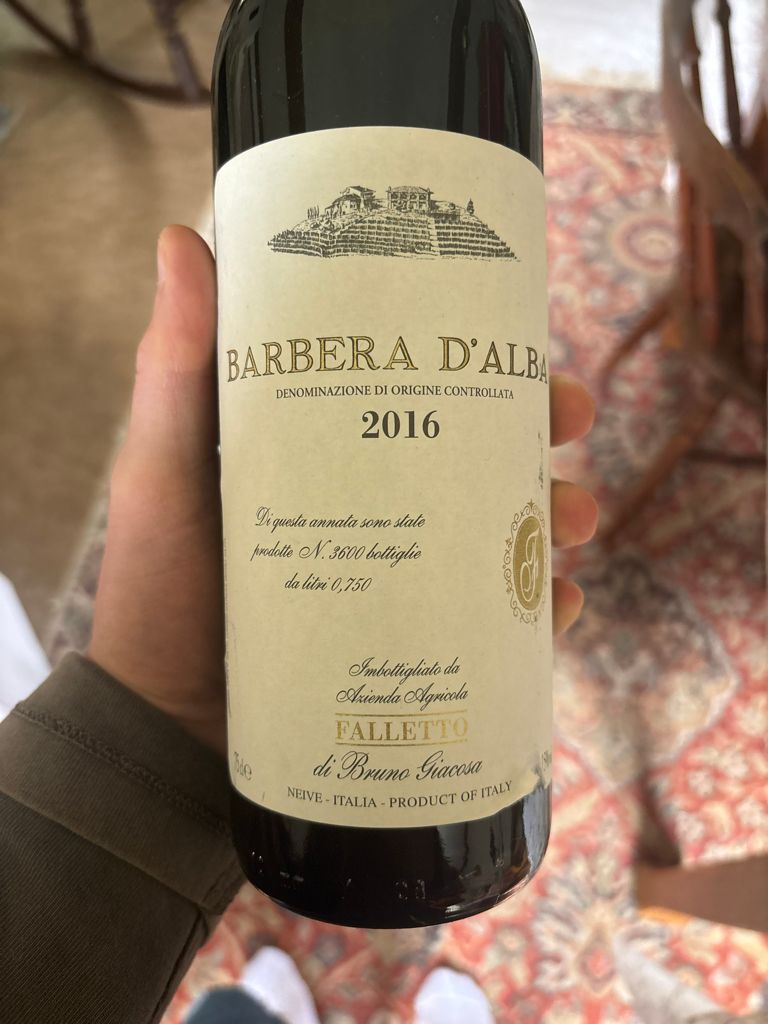 2022 Bruno Giacosa Barbera d'Alba - CellarTracker