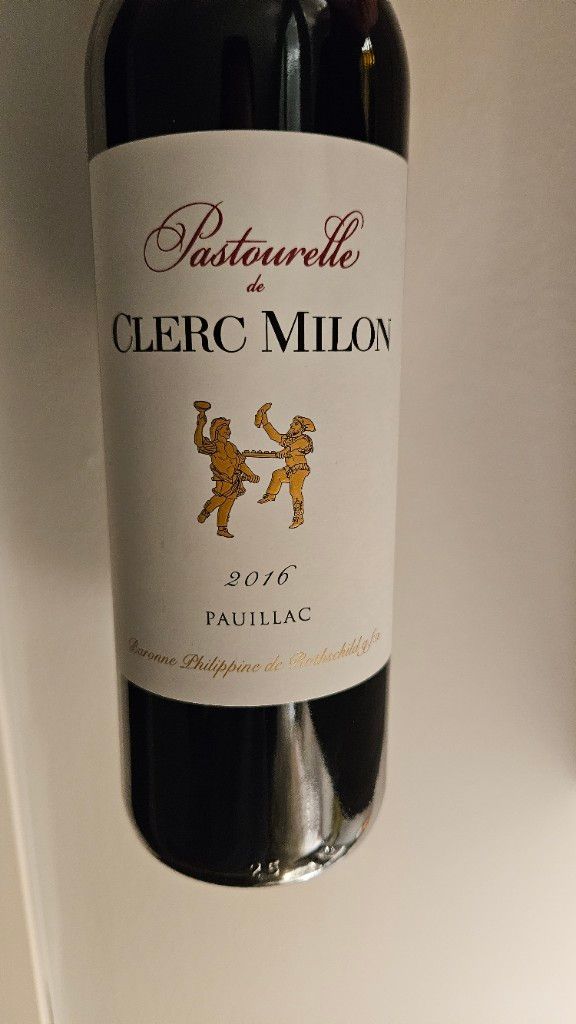 2016 Château Clerc Milon Pastourelle de Clerc Milon