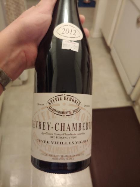 2012 Sylvie Esmonin (Michel et Fille) Gevrey-Chambertin Cuvée