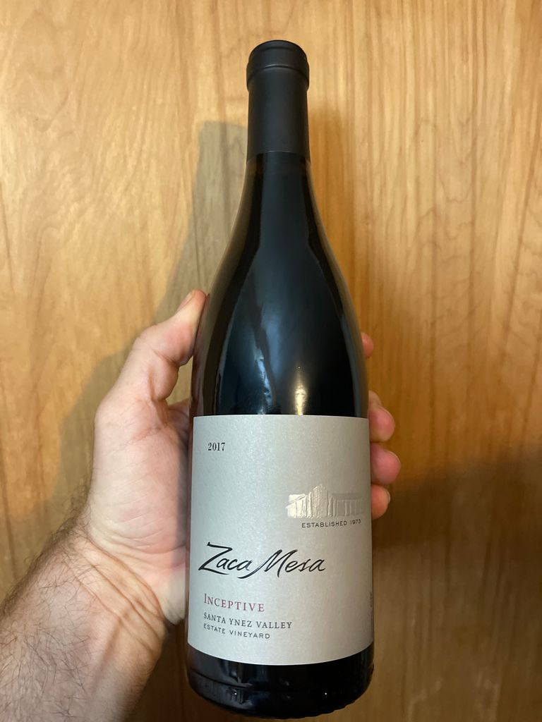 2017 Zaca Mesa Inceptive Estate Vineyard - CellarTracker