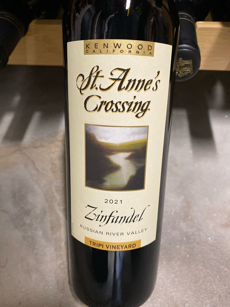 2021 St. Anne's Crossing Zinfandel Tripi Vineyard, USA, California