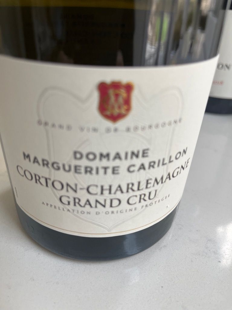 CORTON-CHARLEMAGNE 2019 空き瓶 【公式通販】