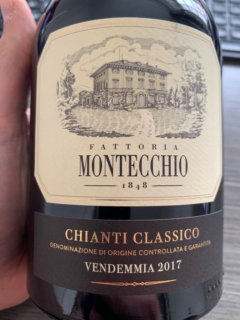 2017 Fattoria di Montecchio Chianti Classico, Italy, Tuscany, Chianti ...