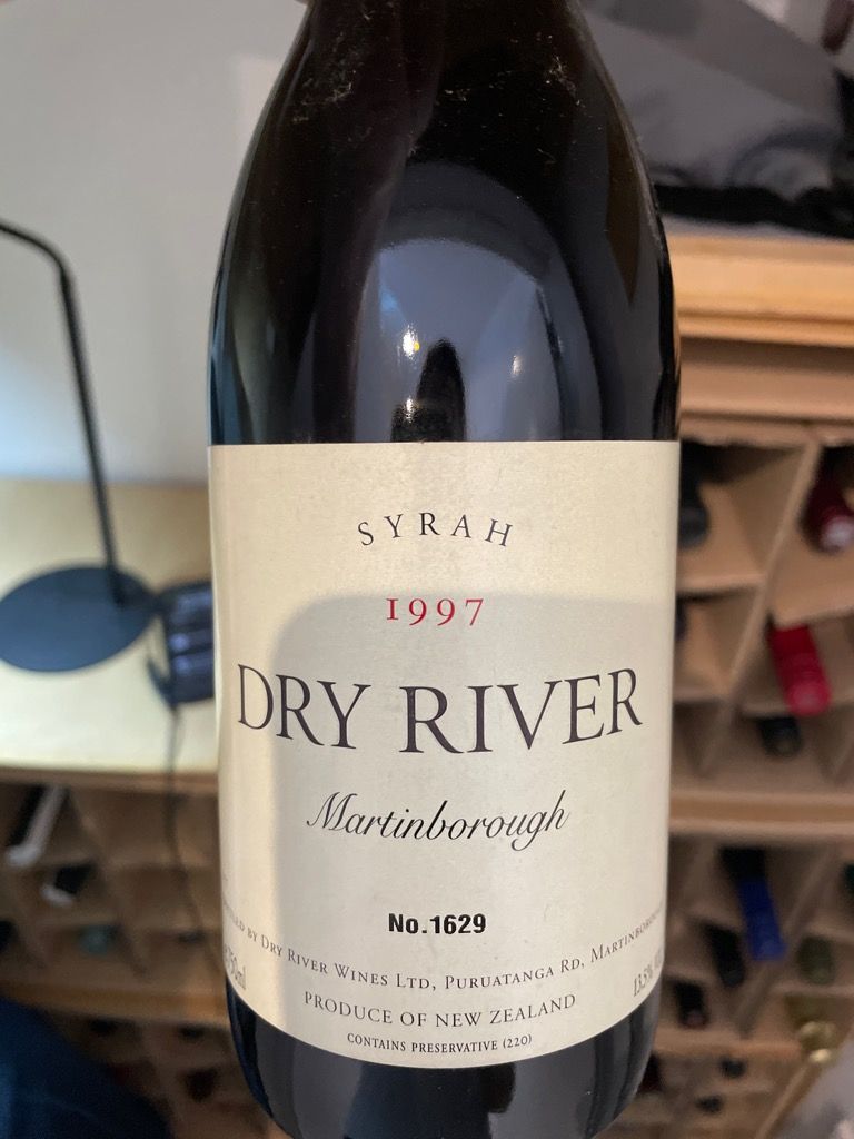 2007 Dry River Syrah Martinborough, New Zealand, North Island ...