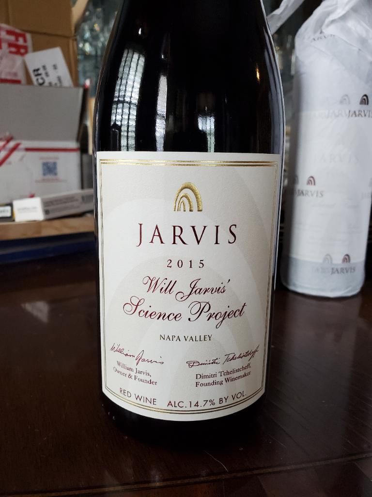 2015 Jarvis (California) Winery Franc Will Jarvis' Science