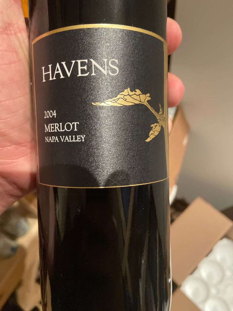 2005 Havens Wine Cellars Merlot - CellarTracker
