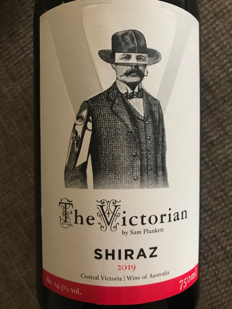 2019 Wine by Sam Shiraz The Victorian, Australia, Victoria, Strathbogie ...