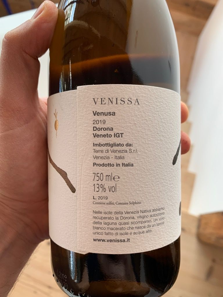 2019 Venissa Dorona Bianco Venusa Veneto IGT - CellarTracker