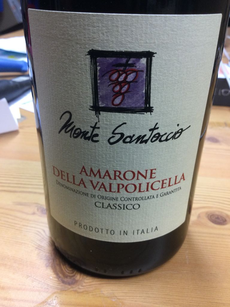 2011 Monte Santoccio Amarone della Valpolicella Classico