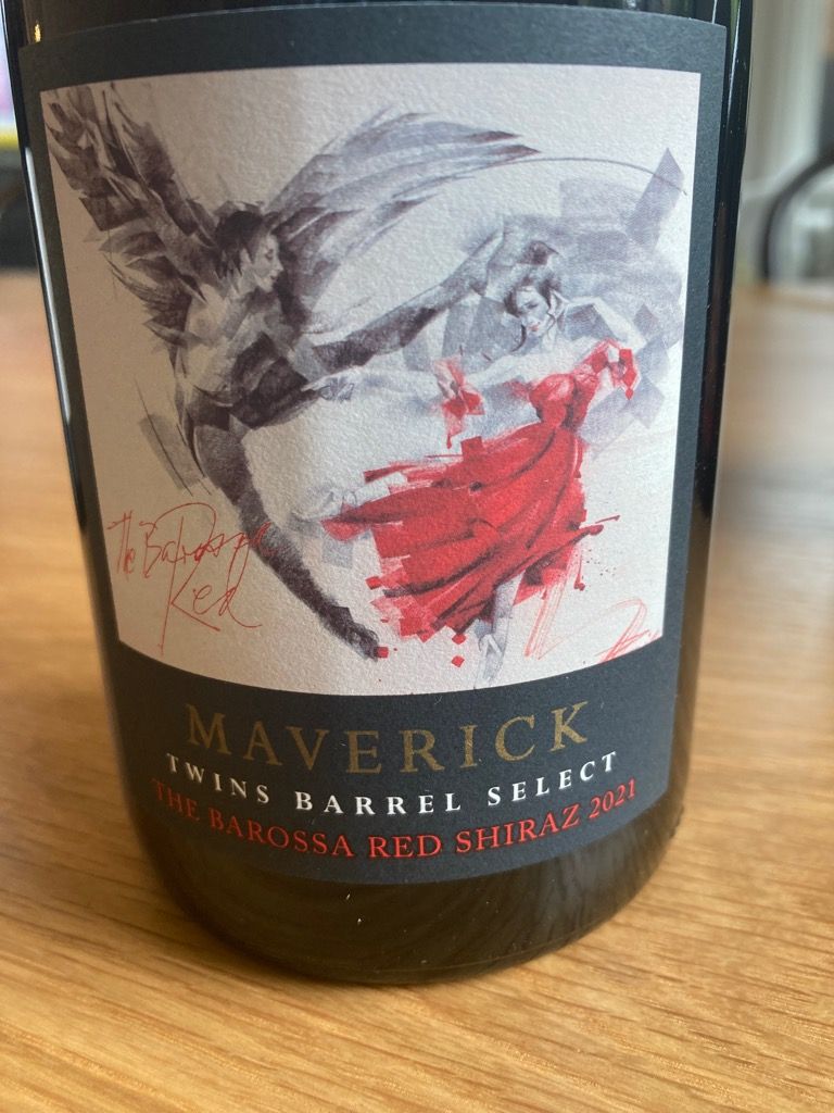 2021 Maverick Wines Shiraz Twins Barrel Select The Barossa Red Shiraz