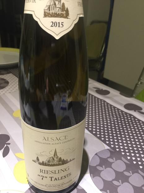Hunawihr Riesling 2015 Cave Vinicole de Hunawihr Riesling