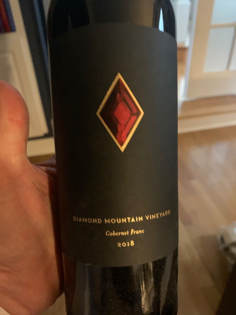 2018 Diamond Mountain Vineyard Franc, USA, California, Napa