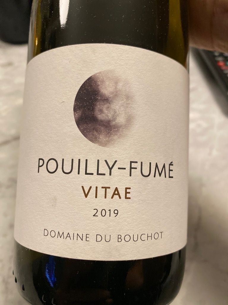 2019 Domaine du Bouchot PouillyFumé Vitae, France, Loire Valley, Upper
