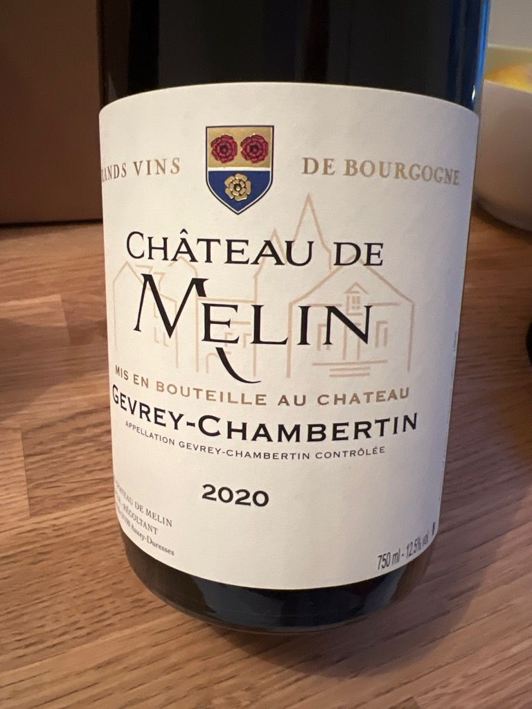 Château de Melin Gevrey Chambertin 2022 Gevrey-Chambertin AOP 2022 - Château de Melin - vinobucks