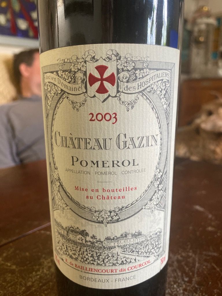 2000 Château Gazin Pomerol - CellarTracker