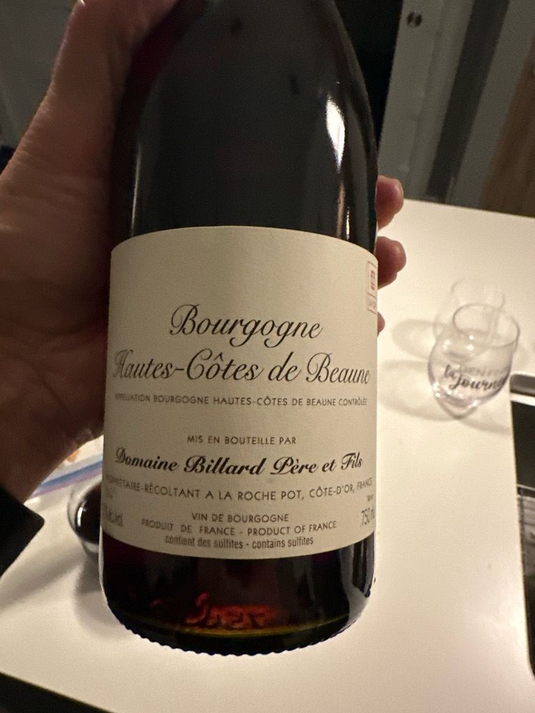 2018 Domaine Billard Pere et Fils Bourgogne Hautes-Côtes de Beaune