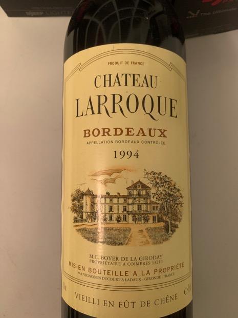 2010 Château Larroque - CellarTracker