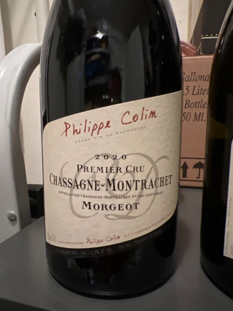 2010 Philippe Colin Chassagne-Montrachet 1er Cru Morgeot Rouge