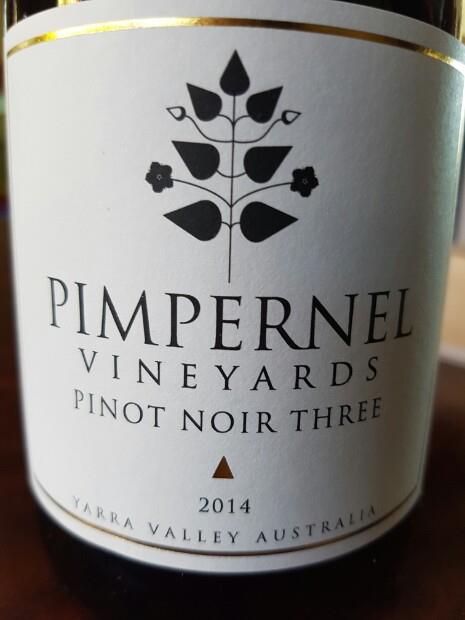 2013 Pimpernel Vineyards Pinot Noir Three, Australia, Victoria, Port ...