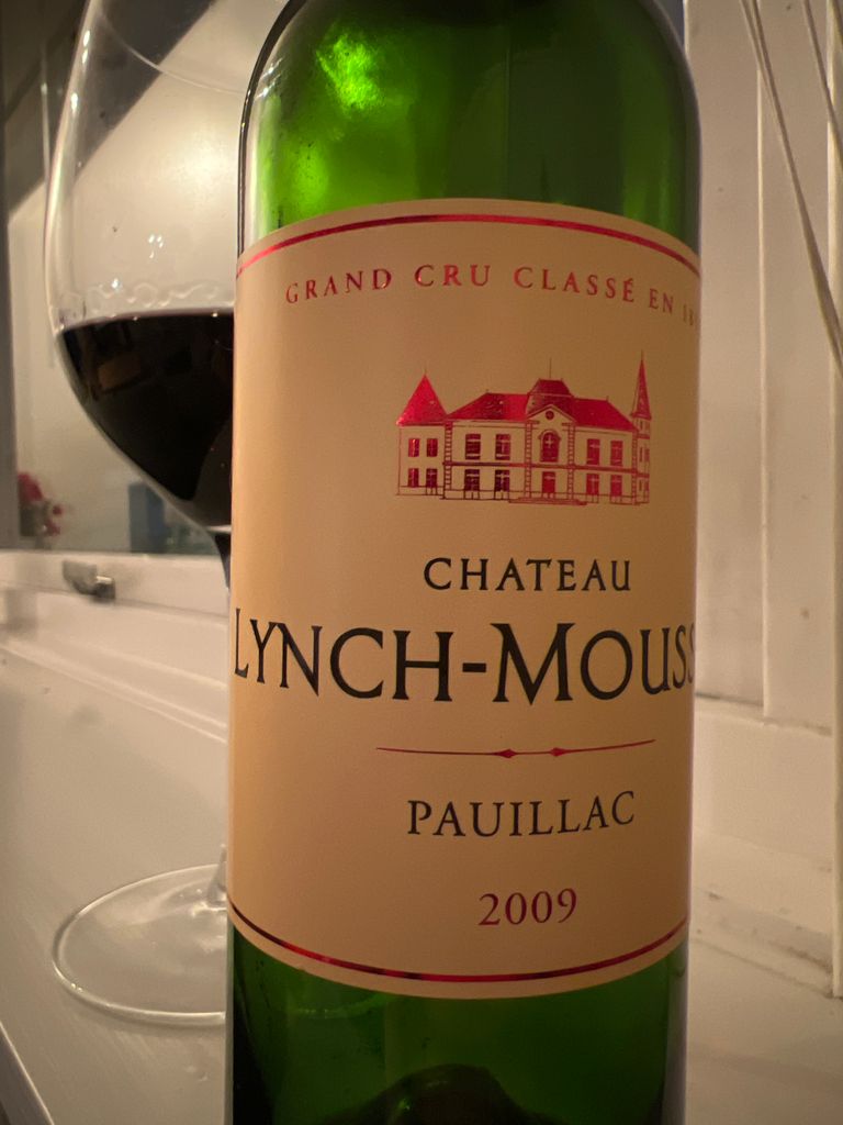 2009 Château Lynch-Moussas, France, Bordeaux, Médoc, Pauillac ...