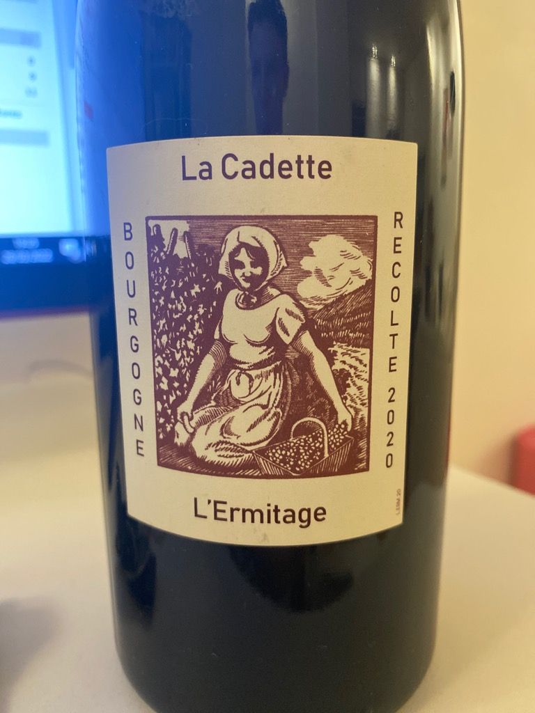 2020 Domaine de la Cadette Bourgogne L’Ermitage, France, Burgundy