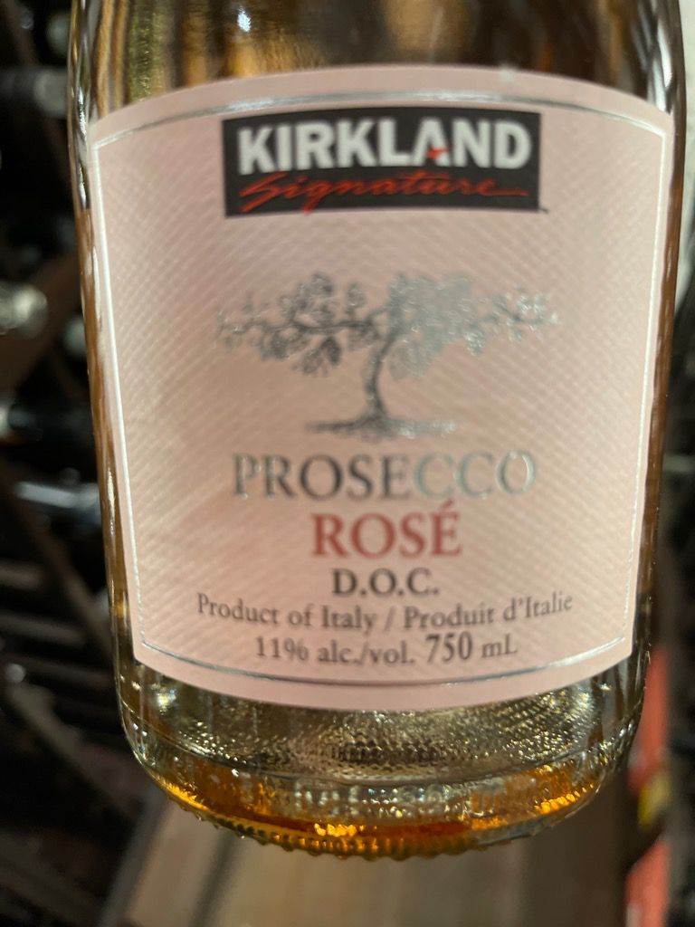 2022 Kirkland Signature Prosecco Rosé Extra Dry, Italy, Veneto / Friuli ...