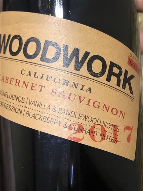 2017 Woodwork Cabernet Sauvignon, USA, California, Central Coast