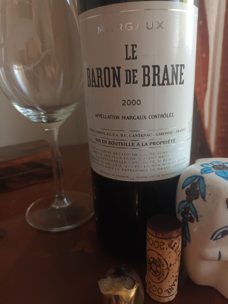 Baron Brane &Le Prélat du Pape Clément Chateau Brane-Cantenac, Le