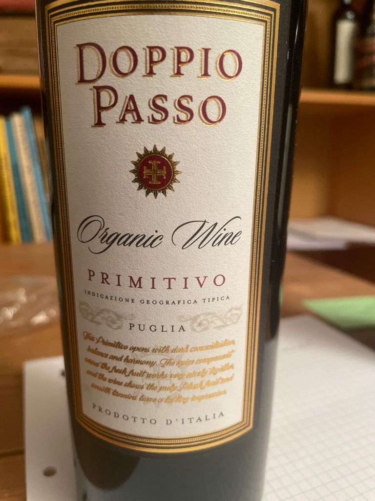 2014 Casa Vinicola Botter Doppio Passo Bio Puglia IGT, Italy, Puglia ...