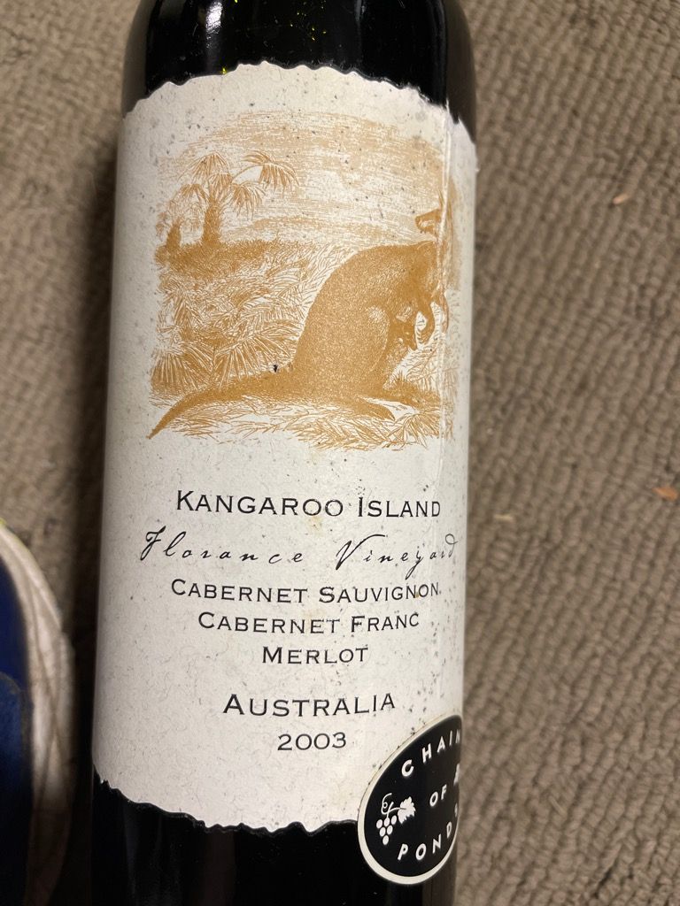 2003 Chain of Ponds Sauvignon Franc Merlot Florance