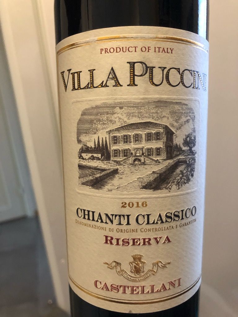 2018 Villa Puccini Chianti Classico Riserva, Italy, Tuscany, Chianti ...