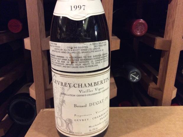 2009 Bernard Dugat-Py Gevrey-Chambertin 1er Cru Vieilles Vignes