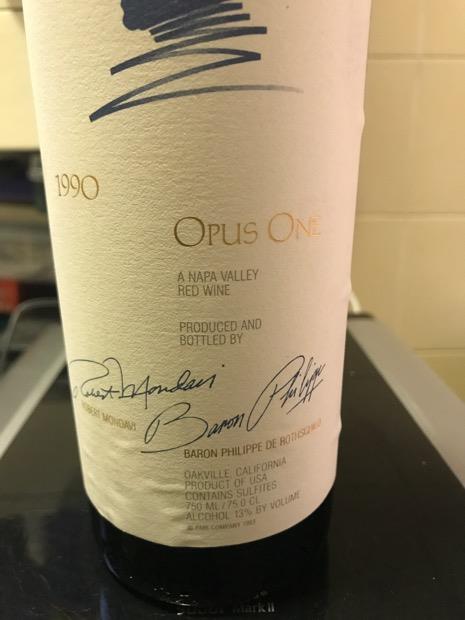 1989 Opus One - CellarTracker