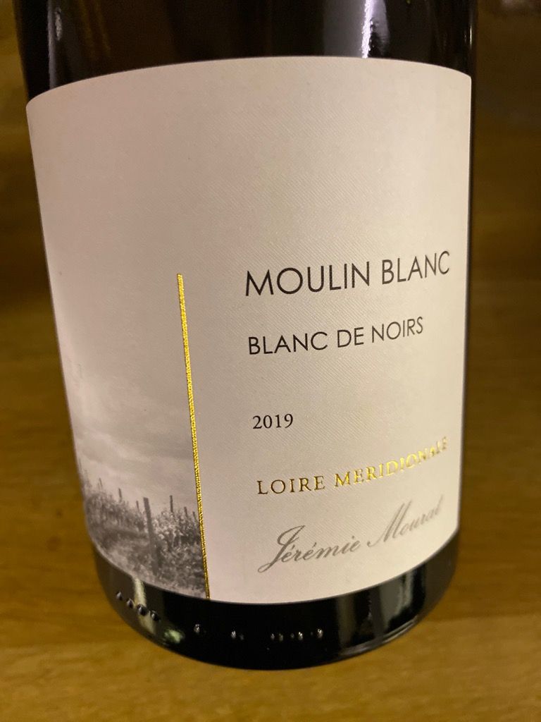 2019 Moulin Blanc J r mie Mourat Pinot Noir Blanc de Noirs