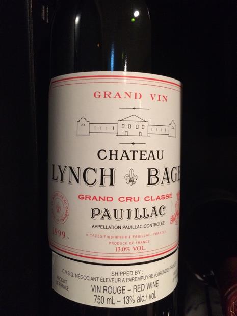 1999 Château Lynch-Bages - CellarTracker